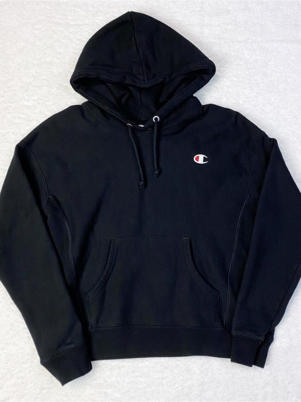 Champion Black Crewneck